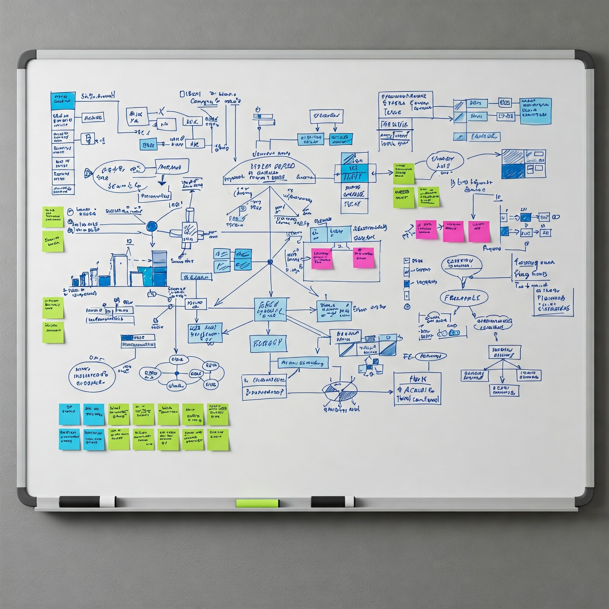 photo of Dynamic Brainstorming Session in Modern Office